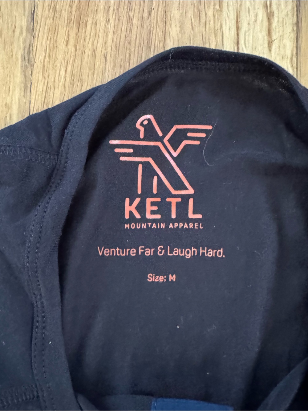 Ketl Mtn. departed featherweight performance travel Henley pocket tee - Picture 2 of 3